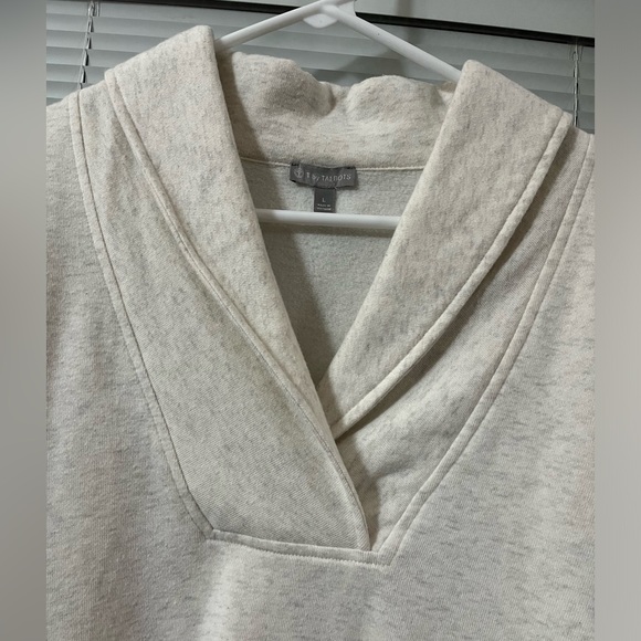 Talbot Ivori Sweater Shawl Collar Long Sleeve Sz L - Picture 3 of 9